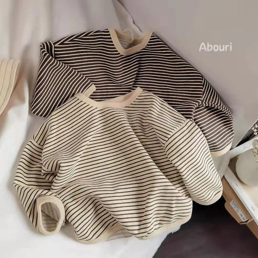 Kids' Cotton Sweatshirt – Long Sleeve Casual Pullover Top for Boys and Girls, Spring & Autumn Clothing