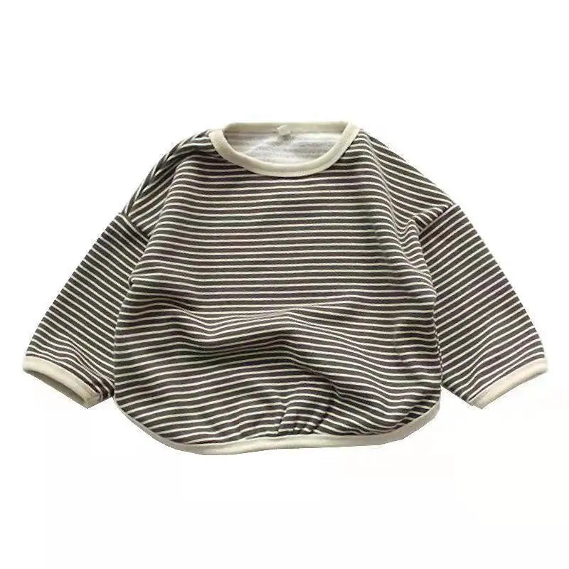 Kids' Cotton Sweatshirt – Long Sleeve Casual Pullover Top for Boys and Girls, Spring & Autumn Clothing