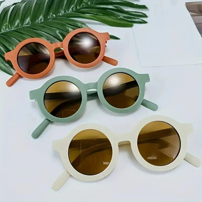 Cute Baby Sunglasses – Kids UV Protection Eyewear for Outdoor Photos & First Birthday Photography Props