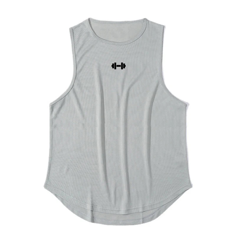Men's Quick Dry Workout Tank Top – Lightweight Sleeveless Athletic Shirt for Gym, Fitness & Basketball