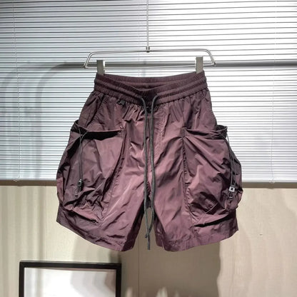 Men's Quick Dry Outdoor Shorts – Lightweight Loose Fit Workwear Cargo Shorts with Large Pockets