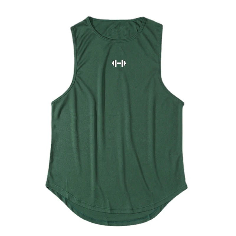 Men's Quick Dry Workout Tank Top – Lightweight Sleeveless Athletic Shirt for Gym, Fitness & Basketball