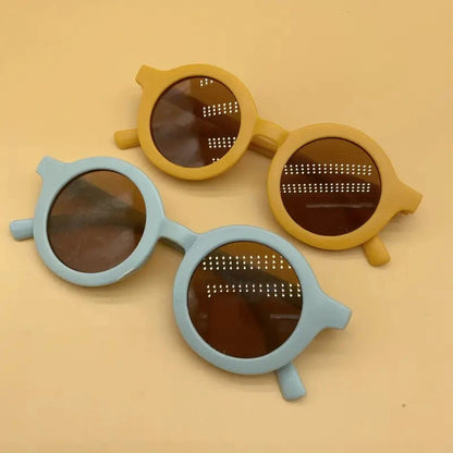 Cute Baby Sunglasses – Kids UV Protection Eyewear for Outdoor Photos & First Birthday Photography Props