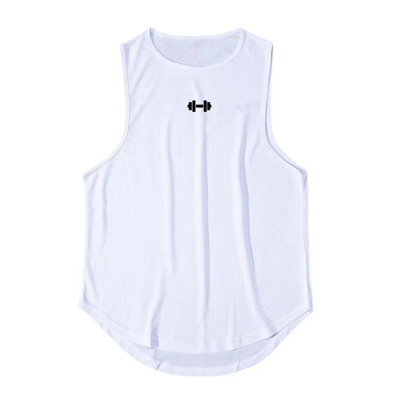 Men's Quick Dry Workout Tank Top – Lightweight Sleeveless Athletic Shirt for Gym, Fitness & Basketball