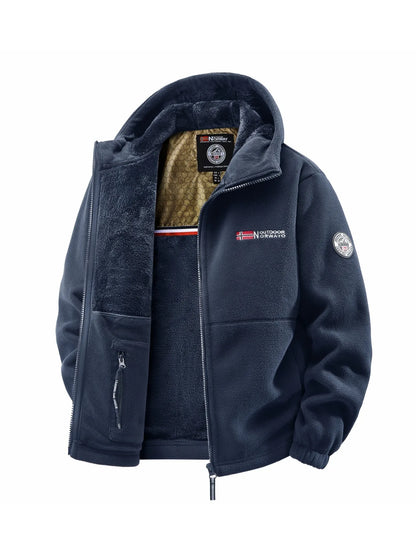 Men's Hooded Jacket for Autumn & Winter – Casual Streetwear for Daily Wear, Travel, Commuting & Outdoor Fashion