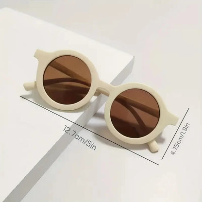 Cute Baby Sunglasses – Kids UV Protection Eyewear for Outdoor Photos & First Birthday Photography Props