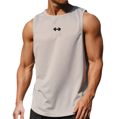 Men's Quick Dry Workout Tank Top – Lightweight Sleeveless Athletic Shirt for Gym, Fitness & Basketball