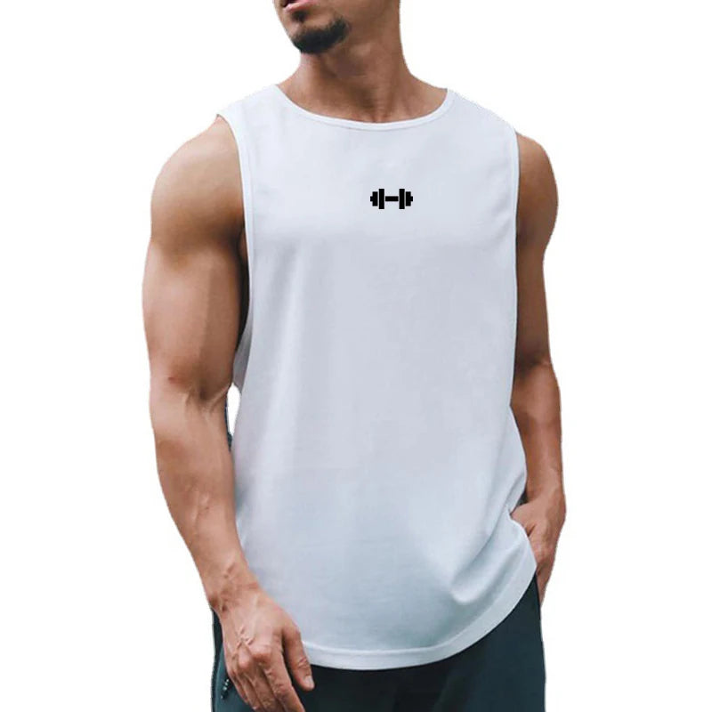Men's Quick Dry Workout Tank Top – Lightweight Sleeveless Athletic Shirt for Gym, Fitness & Basketball