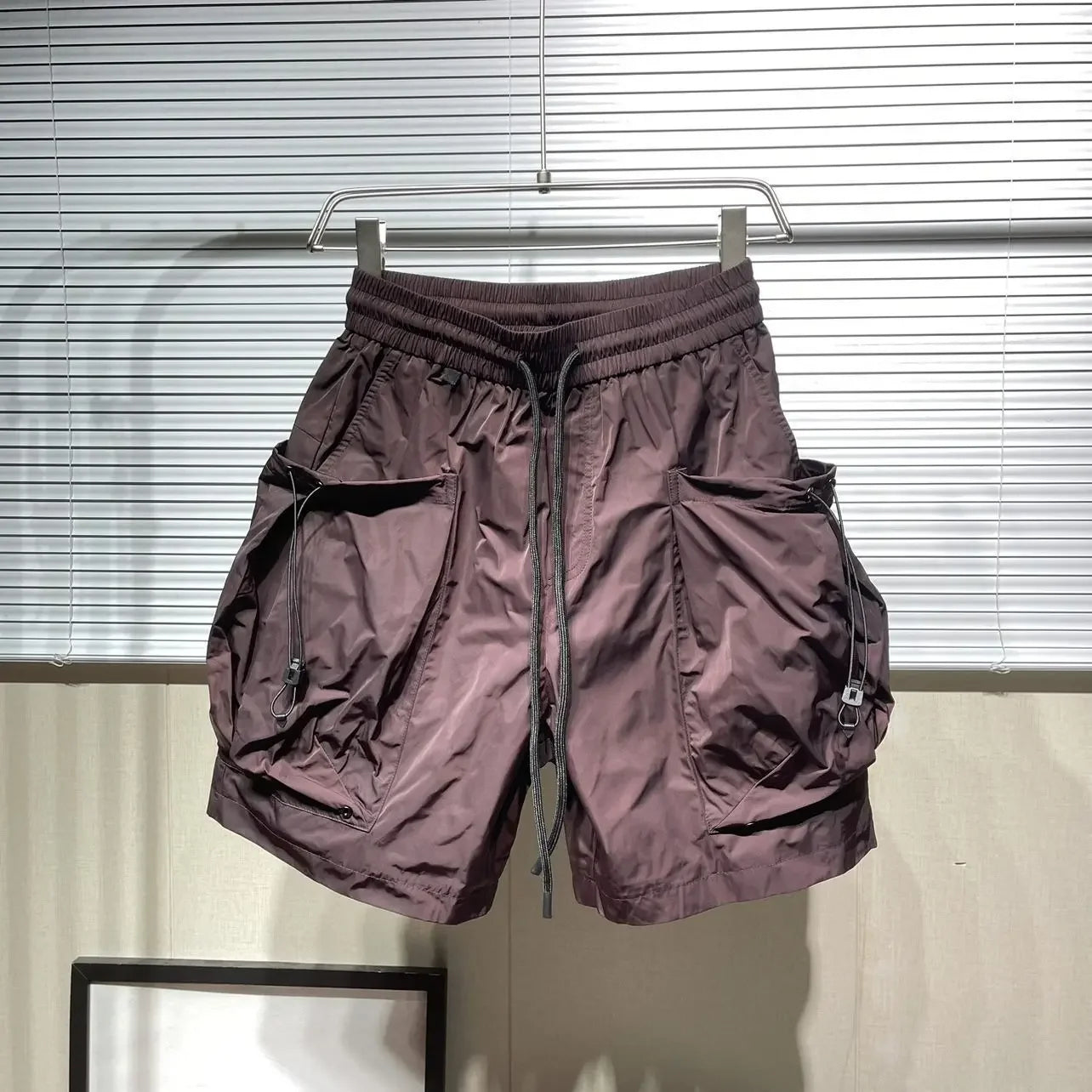 Men's Quick Dry Outdoor Shorts – Lightweight Loose Fit Workwear Cargo Shorts with Large Pockets