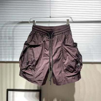 Men's Quick Dry Outdoor Shorts – Lightweight Loose Fit Workwear Cargo Shorts with Large Pockets