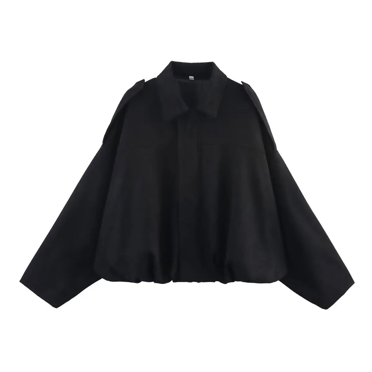 Women's Oversized Suede Bomber Coat – Chic Zipper Jacket, Spring Streetwear Fashion