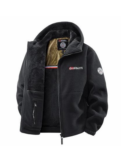 Men's Hooded Jacket for Autumn & Winter – Casual Streetwear for Daily Wear, Travel, Commuting & Outdoor Fashion