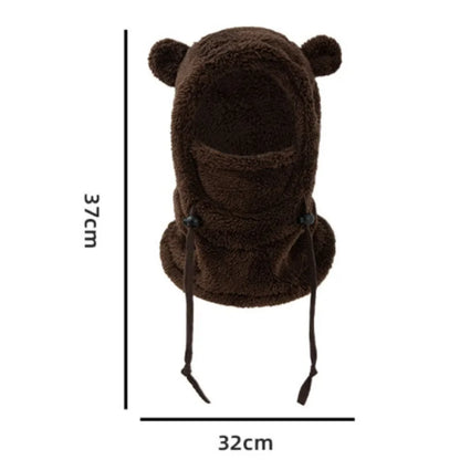 Kids Winter Hat and Scarf Set – Warm Windproof Face Cover with Ear Protection for Boys and Girls Ages 3-10