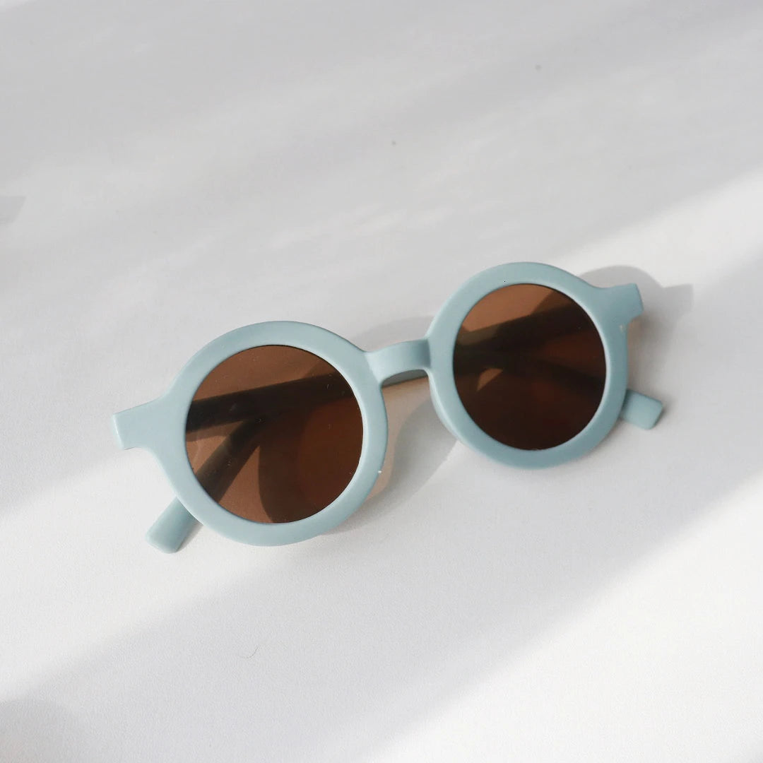 Cute Baby Sunglasses – Kids UV Protection Eyewear for Outdoor Photos & First Birthday Photography Props