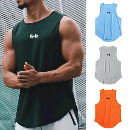 Men's Quick Dry Workout Tank Top – Lightweight Sleeveless Athletic Shirt for Gym, Fitness & Basketball