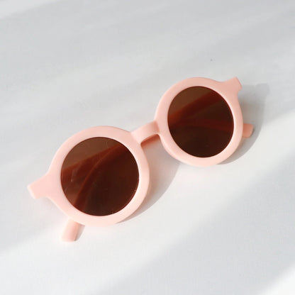 Cute Baby Sunglasses – Kids UV Protection Eyewear for Outdoor Photos & First Birthday Photography Props