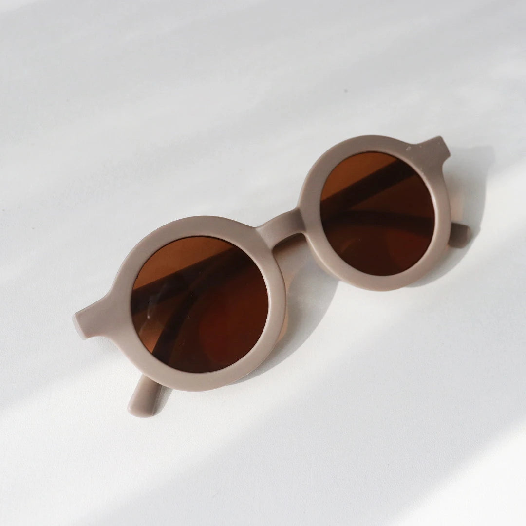 Cute Baby Sunglasses – Kids UV Protection Eyewear for Outdoor Photos & First Birthday Photography Props