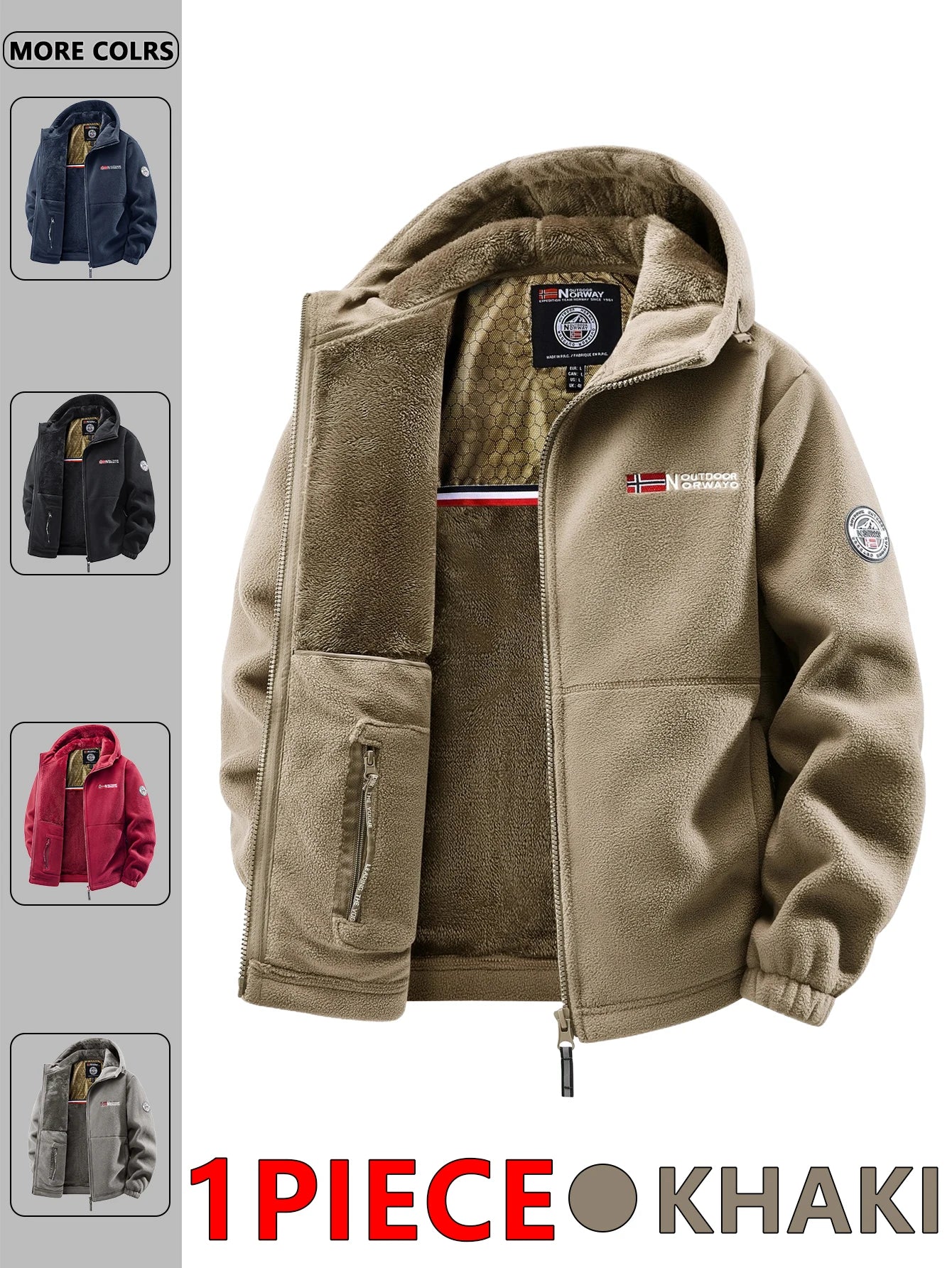 Men's Hooded Jacket for Autumn & Winter – Casual Streetwear for Daily Wear, Travel, Commuting & Outdoor Fashion