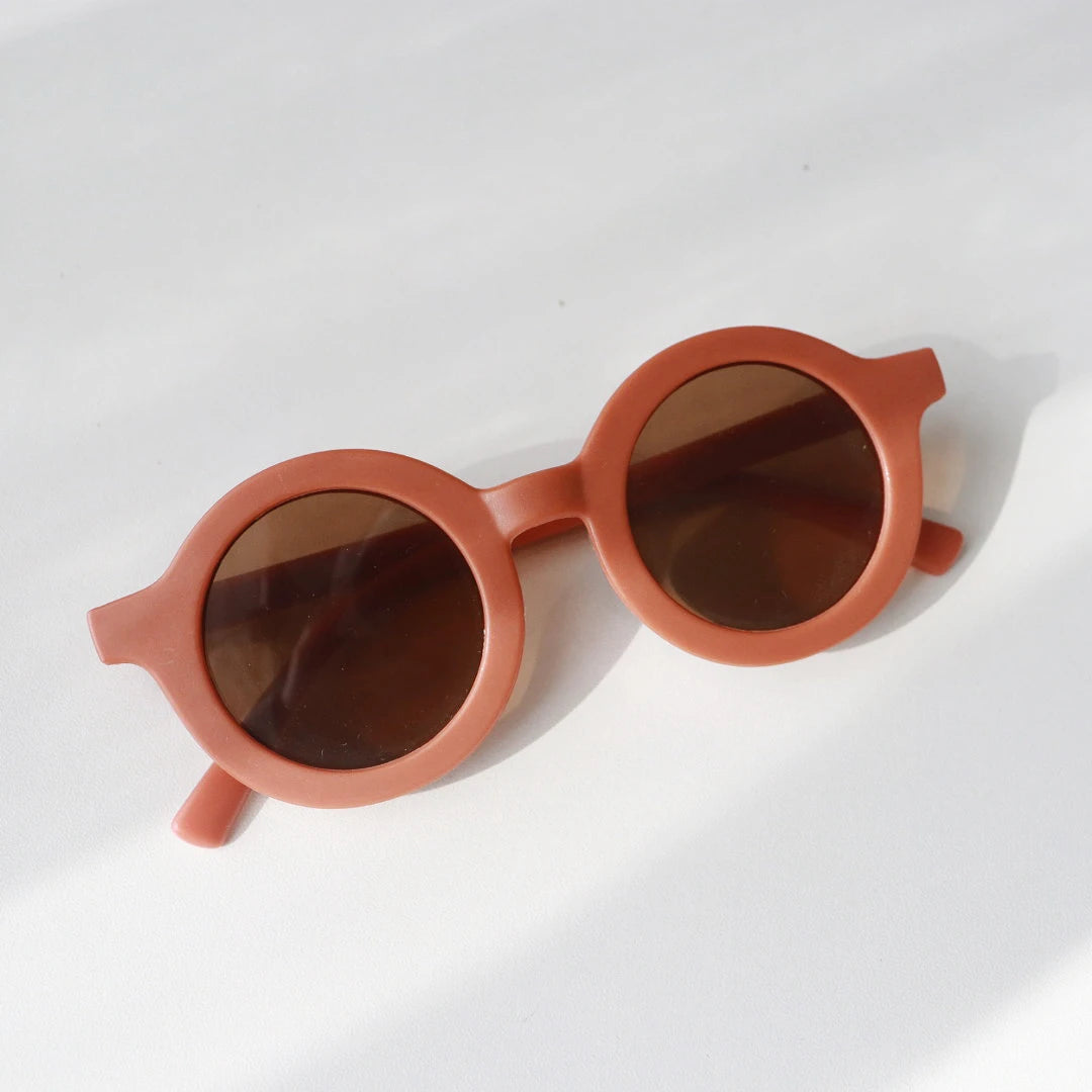 Cute Baby Sunglasses – Kids UV Protection Eyewear for Outdoor Photos & First Birthday Photography Props