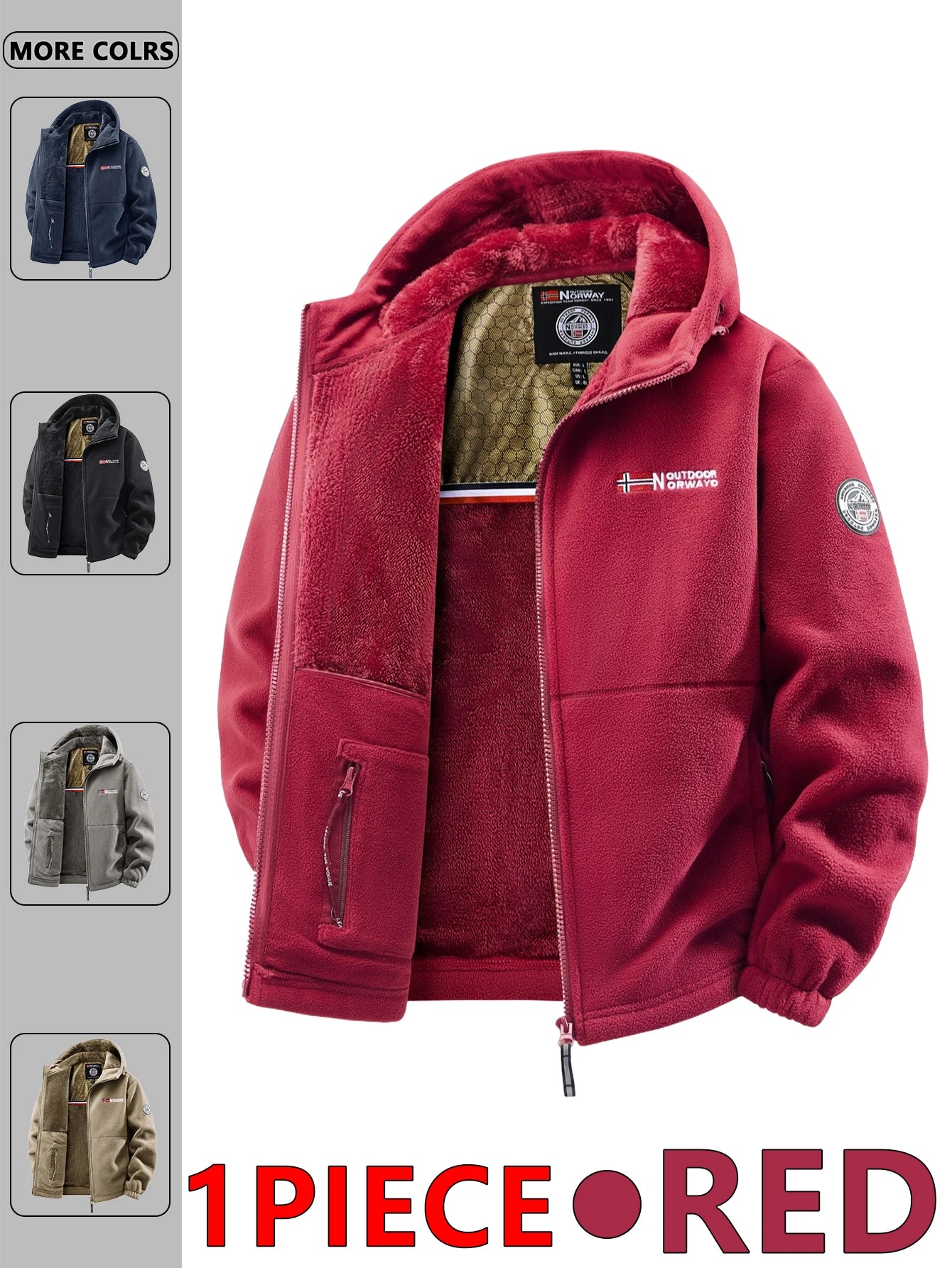 Men's Hooded Jacket for Autumn & Winter – Casual Streetwear for Daily Wear, Travel, Commuting & Outdoor Fashion