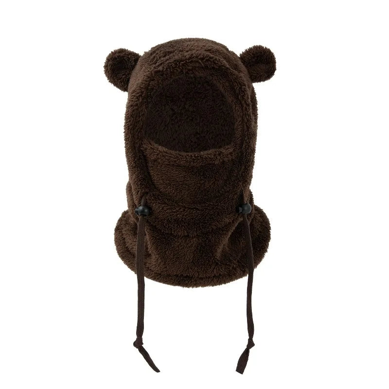 Kids Winter Hat and Scarf Set – Warm Windproof Face Cover with Ear Protection for Boys and Girls Ages 3-10
