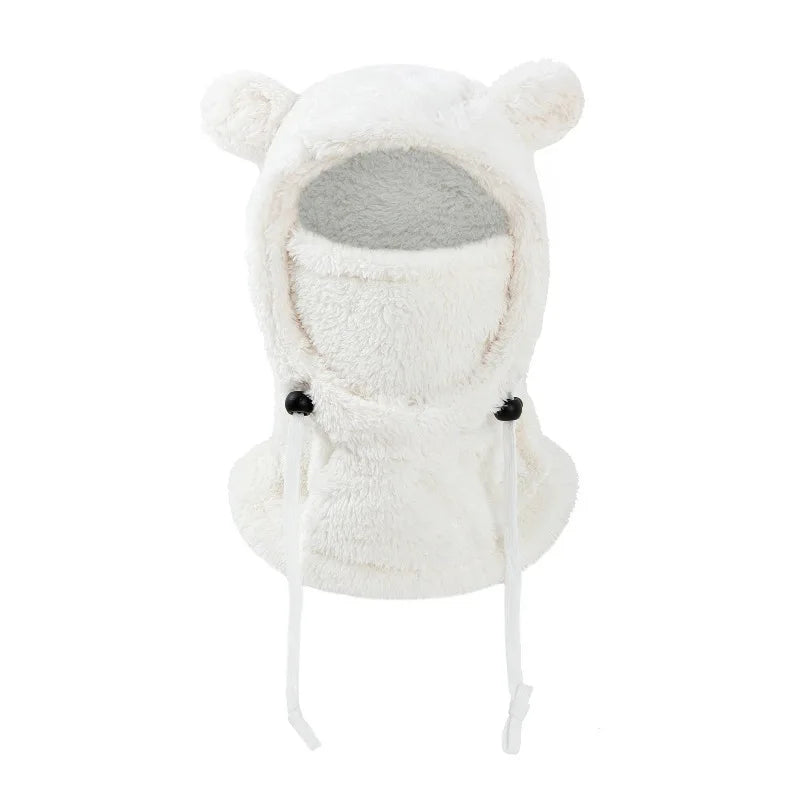 Kids Winter Hat and Scarf Set – Warm Windproof Face Cover with Ear Protection for Boys and Girls Ages 3-10